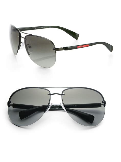 prada sport sunglass|prada aviator sunglasses men's.